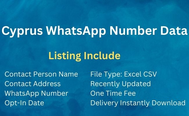 Cyprus Whatsapp Number