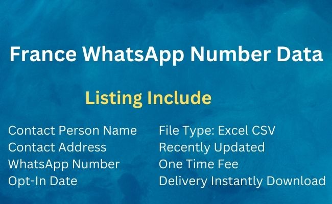 France Whatsapp Number