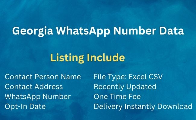 Georgia Whatsapp Number