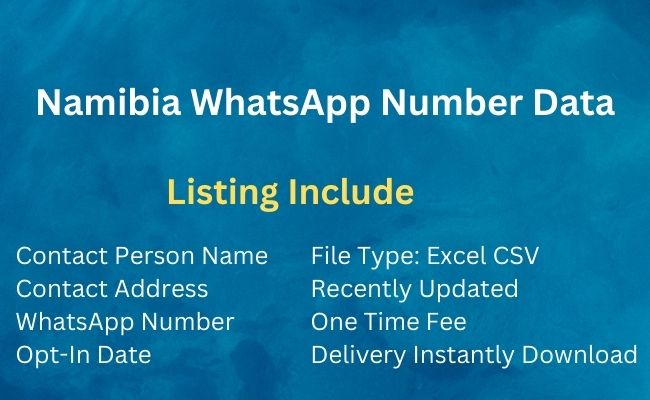 Namibia Whatsapp Number