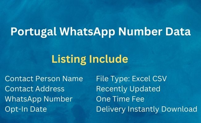 Portugal Whatsapp Number