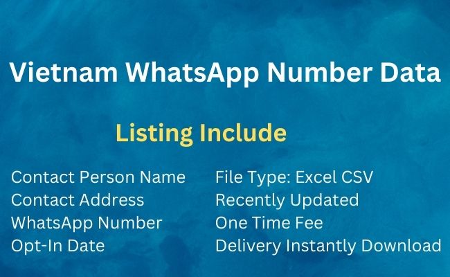 Vietnam Whatsapp Number